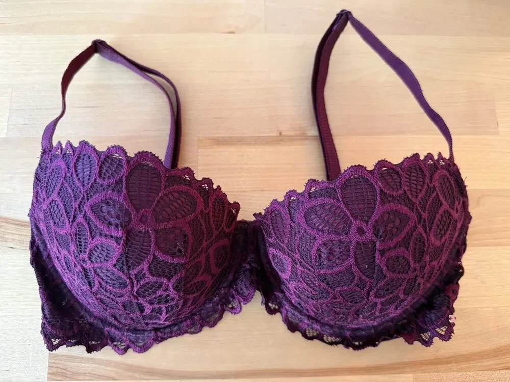 Victoria’s Secret Date Push Up Purple Bra Size 34D